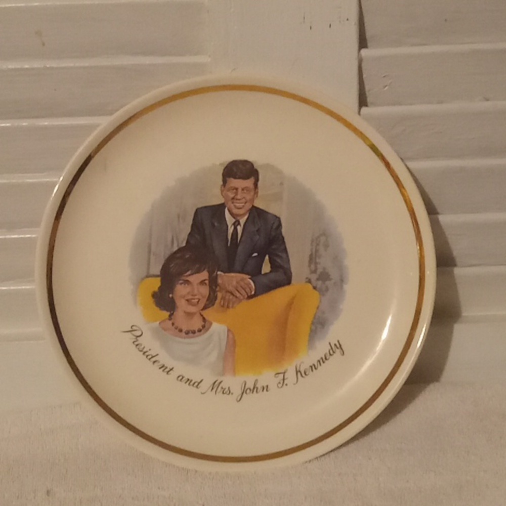 Vintage Kennedy Plate